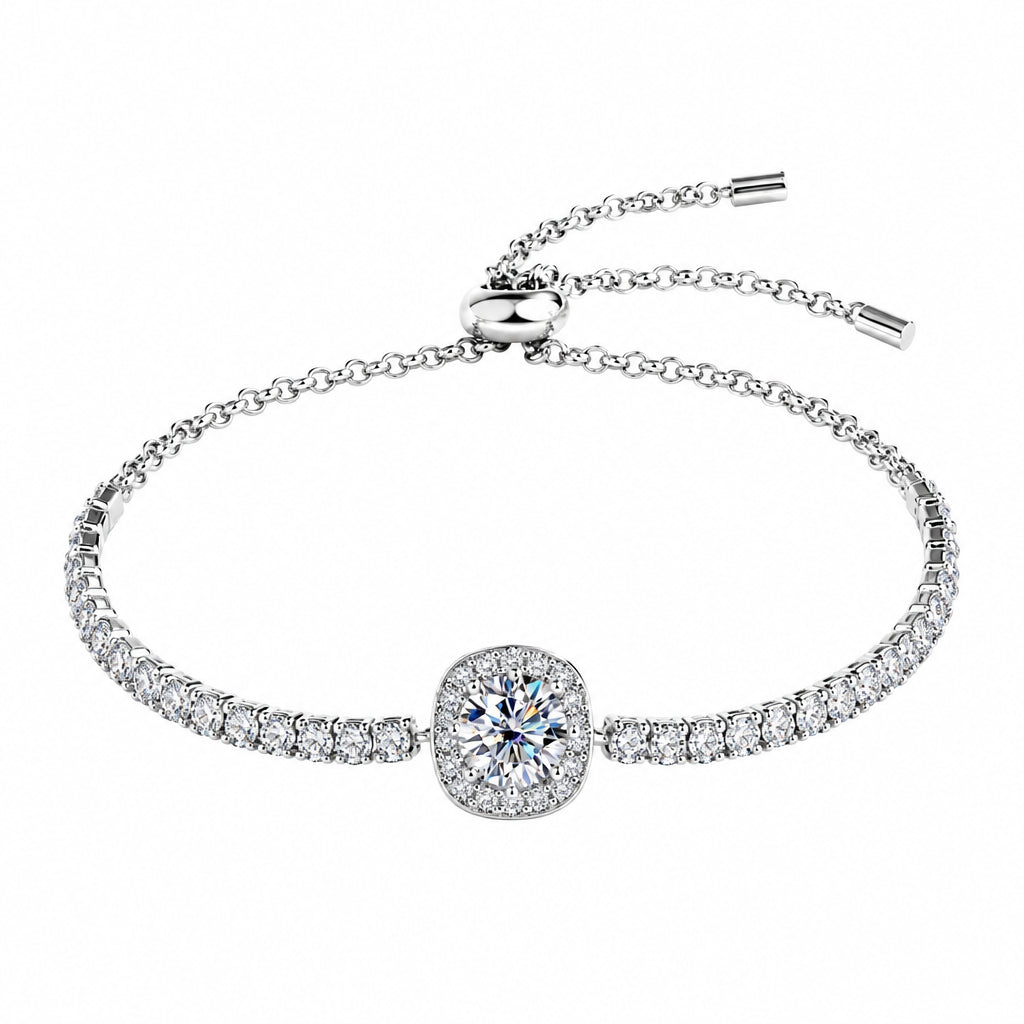 Prism Moissanite Bracelet