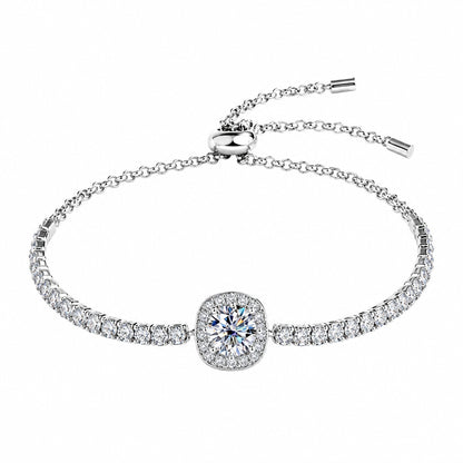 Prism Moissanite Bracelet
