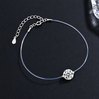 Floating Moissanite Bracelet