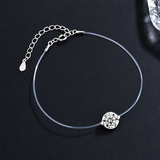 Floating Moissanite Bracelet