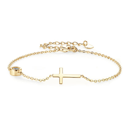 Croce Moissanite Bracelet & Necklace