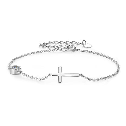 Croce Moissanite Bracelet & Necklace