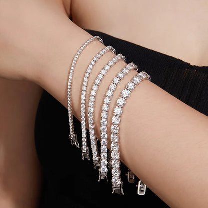 Moissanite Tennis Bracelet