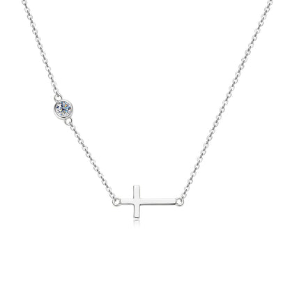 Croce Moissanite Bracelet & Necklace