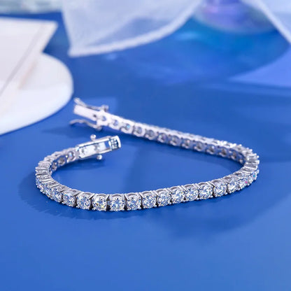 Moissanite Tennis Bracelet