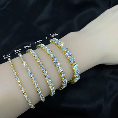 Moissanite Tennis Bracelet