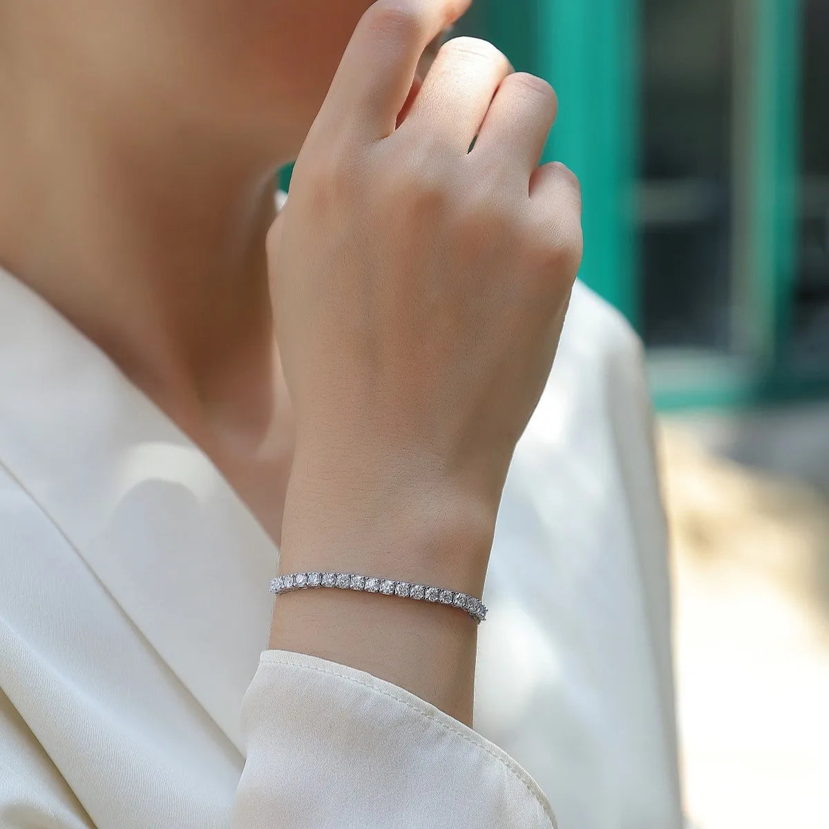 Vela Moissanite Bracelet