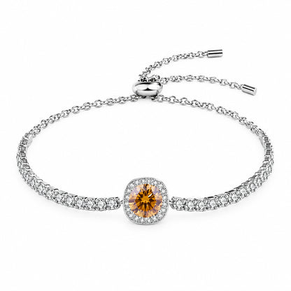 Prism Moissanite Bracelet